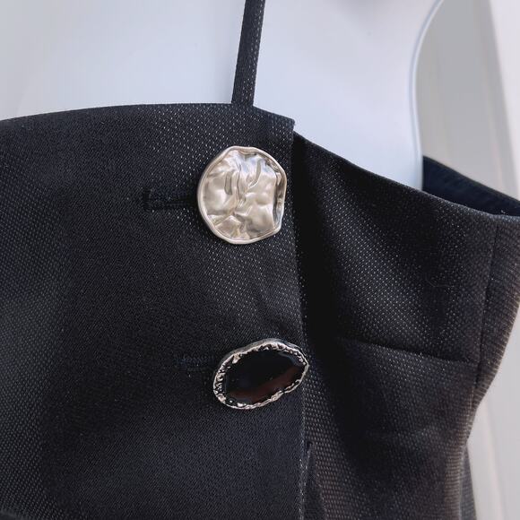 J.ing Women's Black Mini Dress (M) - Picture 3 of 4